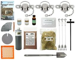 PcsOutdoors Basic Coyote Trapping Starter Kit - Huge Value!